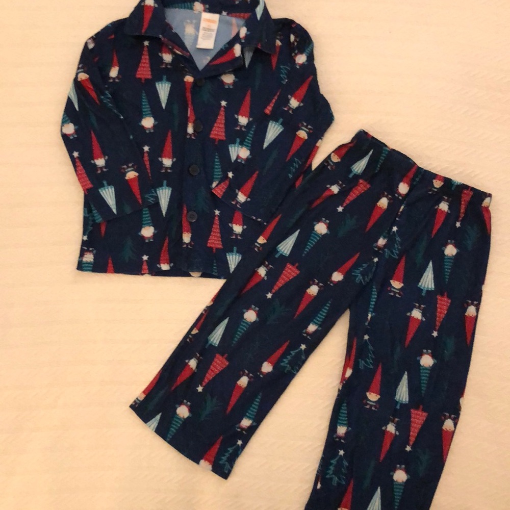 Gymboree Holiday Gnome Pajamas